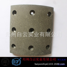 实力厂家定制刹车片东风153刹车片 EQ153后刹车片 刹车蹄块