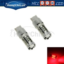 80W 倒车灯LED T20 7440 单丝 转向灯 倒车灯 红色