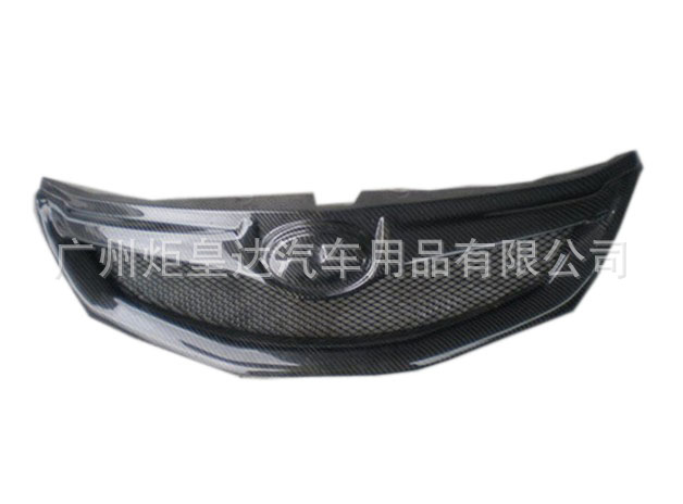 斯巴鲁10代翼豹碳纤/玻璃钢改装中网 改装碳纤中网 可选树脂材料