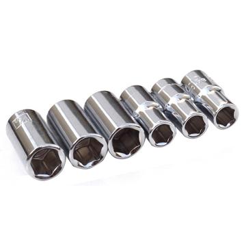 达威力1/4系列手动六角套筒，9mm，01010009