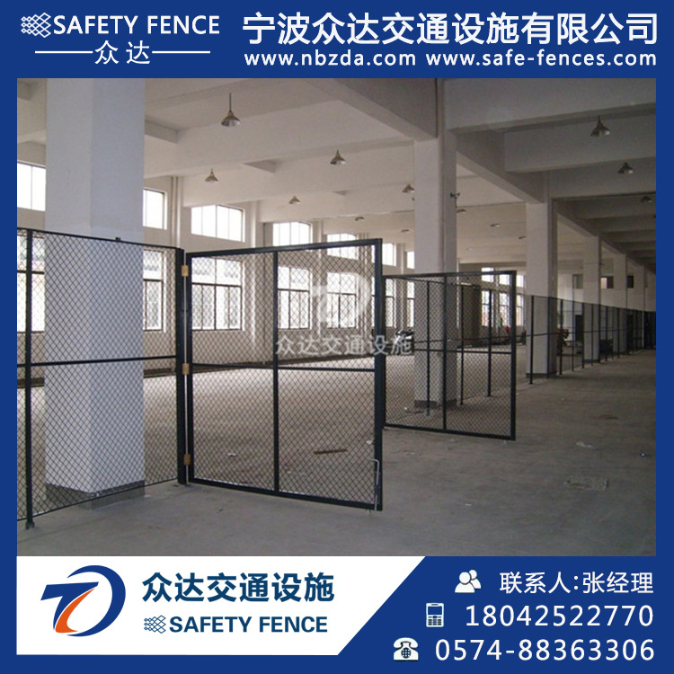 加工定做安全隔离护栏网 厂房车间铁丝隔离网 仓库隔离网