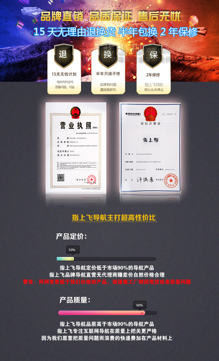 指上飞安卓导航功能描述