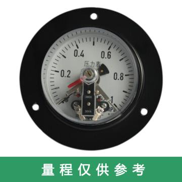 万达/WANDA 电接点压力表YJTXC-150ZT,碳钢+铜,轴向带前边,Φ150,0~60MPa,NPT1/2,1.6级,24V